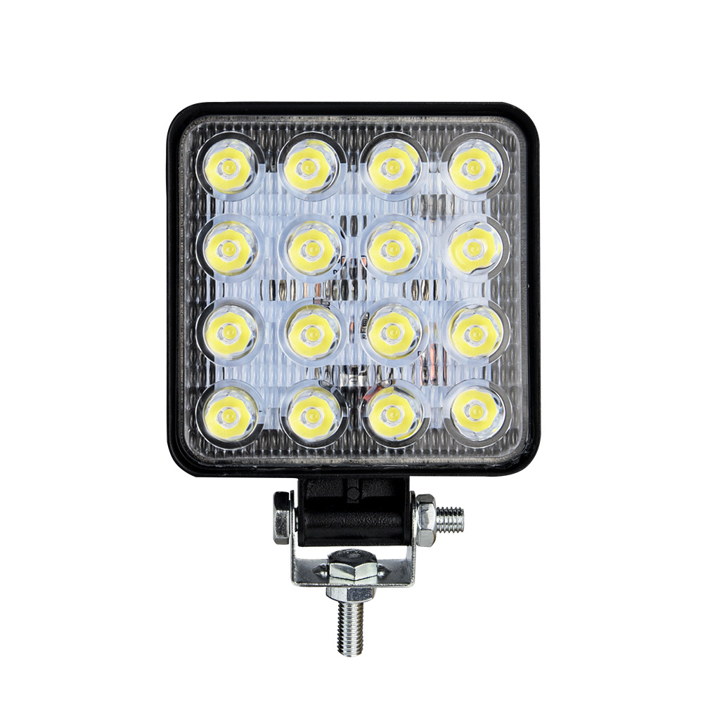 DXZ automotive LED working light 4-inch square 16 light 48W auxiliary light modified headlight project spotlights Headlights Item Picture