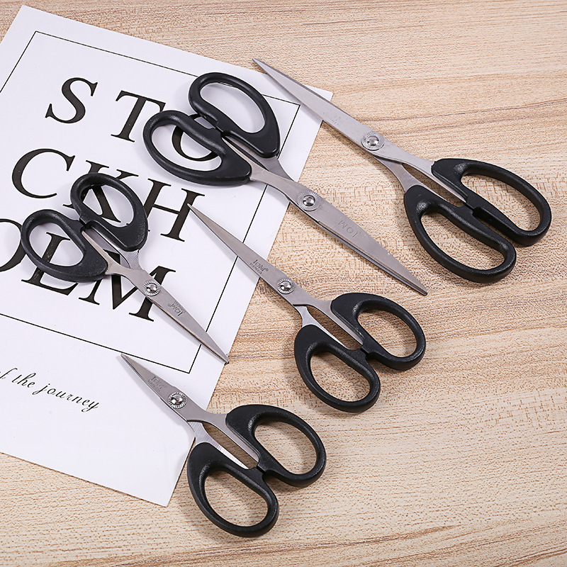 Classic office scissors Handle Use comfortable clipper piece Sharp life scissors details Picture