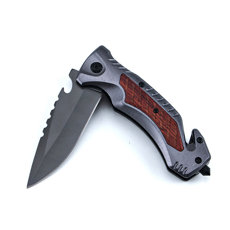 Outdoor folding knife DA169, camping tactical knife, high-hardness self-defense mini knife, multi-functional survival knife Specification image