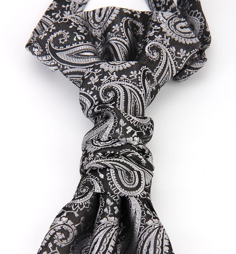Fashion Men's Suit Waistcoat Double Tie New Fashion Foreign Trade Hong Kong Knot Tie In Stock details Picture