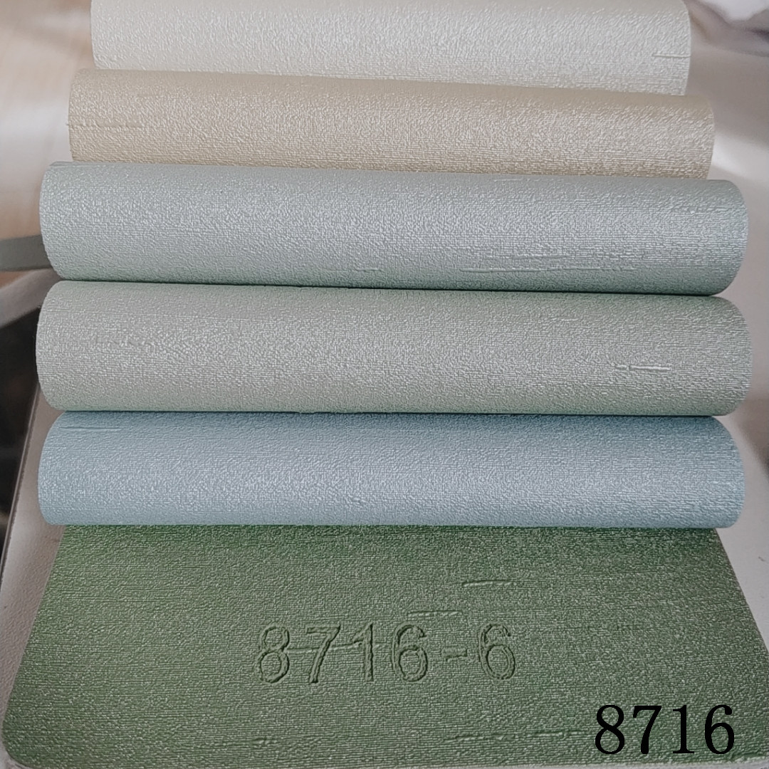 New bamboo joint imitation silk PVC leather, 1.6 meters wide, household soft packaging hard packaging decorative leather sliding door leather