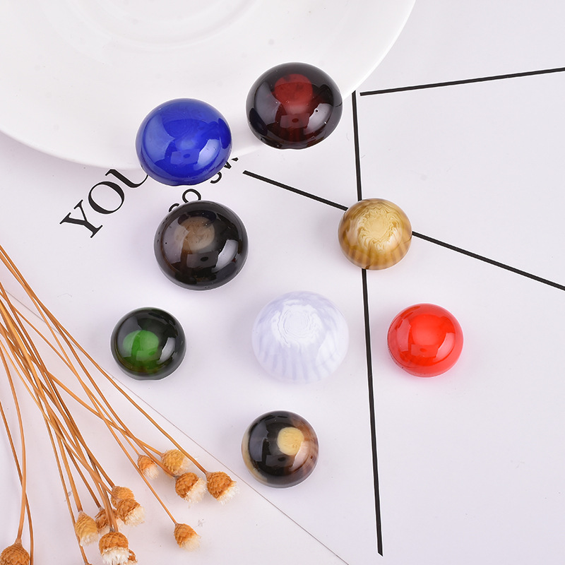Spot Wholesale Resin Pattern Buttons Trench Coat Coat Button Pants Coat Suit Buttons Can Be Customized details Picture