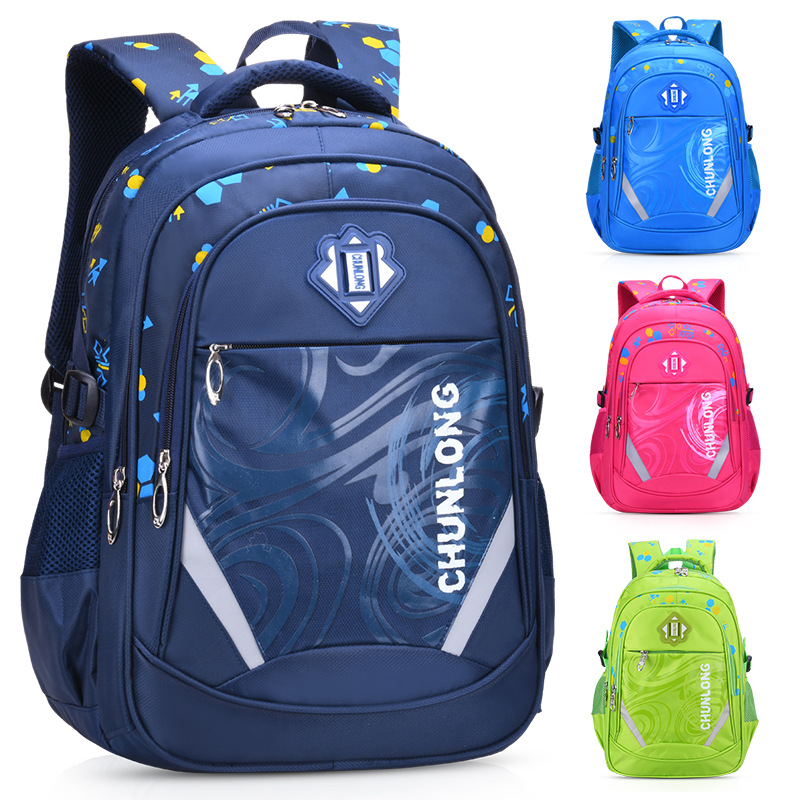 New primary school backpack with reverse strip, breathable, load-reducing and wear-resistant. Wholesale of primary school schoolbags with quality guaranteed. 2024 new schoolbags for both men and women Application Scenario