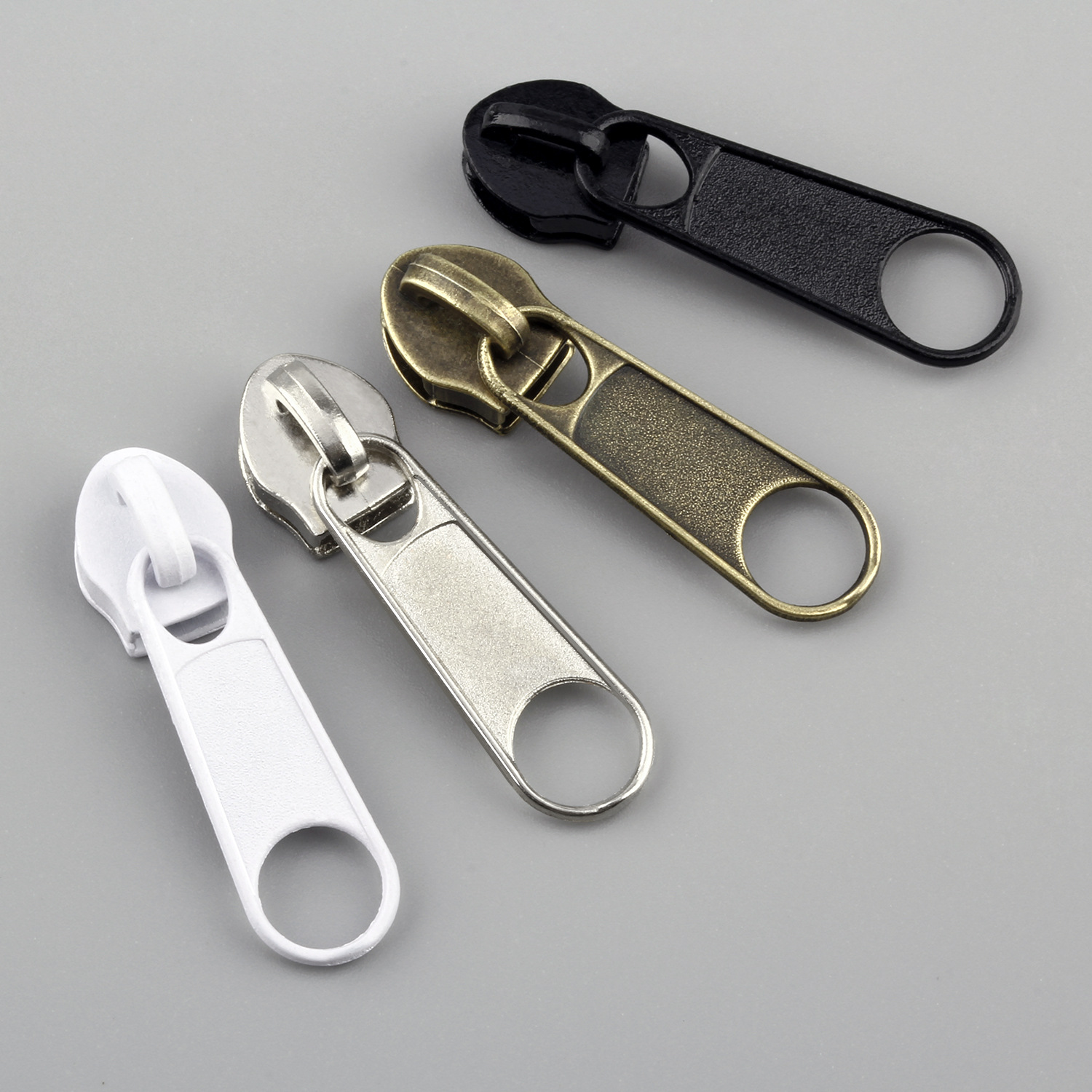 Spot Promotion No. 5 Metal Nagasaka Automatic Color Zipper Head 5# Zipper Head Color Available In Production Item Picture