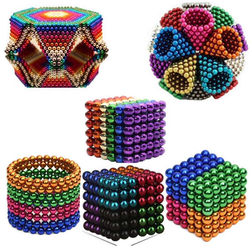 Factory stock: 5mm Buckyballs, 216 magic magnetic balls, Buckyballs, magnetic cube, educational and creative building blocks Item Picture