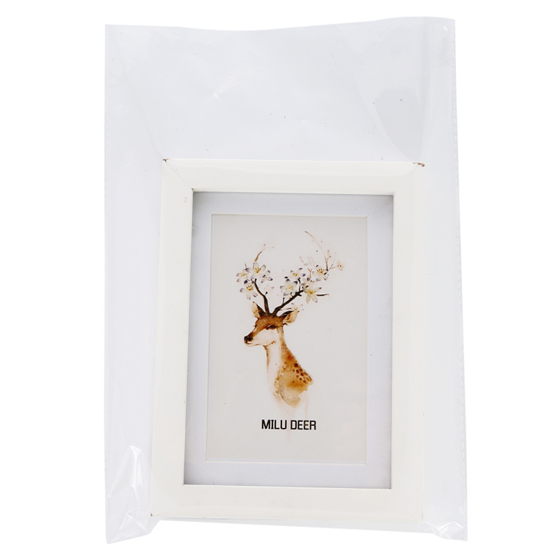 Bolso plano de opp bolsa de plástico transparente adornos pan verduras frutas bolsas de embalaje de alimentos fábrica en stock impresión Item Picture