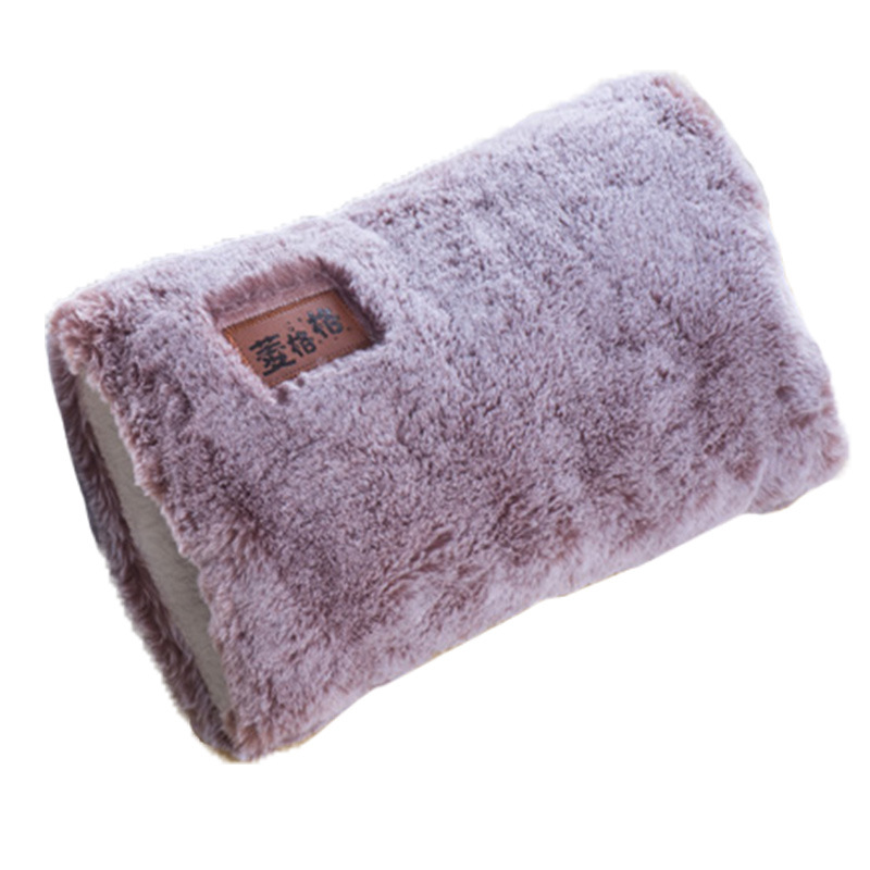 暖水袋学生冬季卡通白底实物图