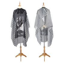 Manufacturers for salon hair cloth stripes cloth simple printed cloth hair cloth hair cloth tools