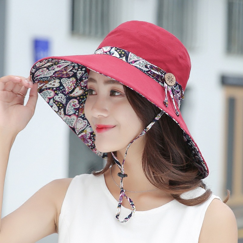 Sun Hat Children Summer Uv Sun Hat Foldable Beach Basin Hat Cold Hat Travel Sunscreen Hat Wholesale details Picture