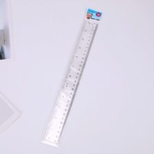 尺子30cm塑料直尺ps料透明学生尺子精确测量用品源头批发量多优惠