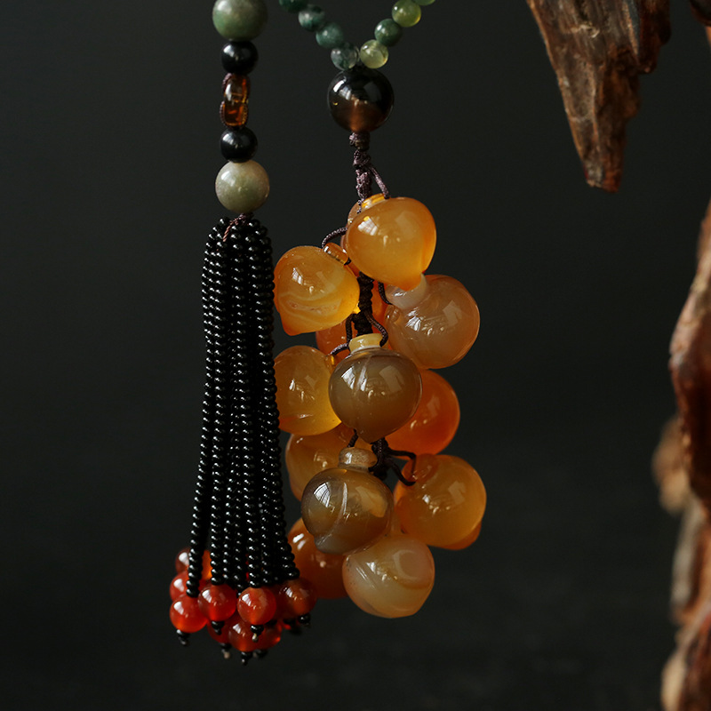 汽车车内挂饰/玉髓苹果细节图