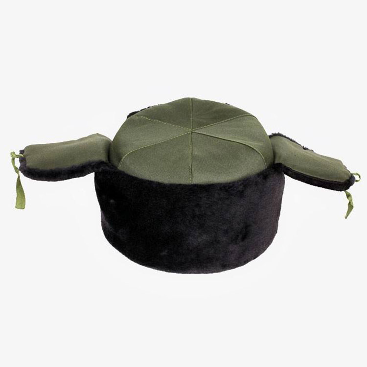 New Middle-Aged And Elderly Lei Feng Hat Warm Old Man Cotton Hat Men Winter Old Man Hat Leather Hat Old Lei Feng Specification drawing