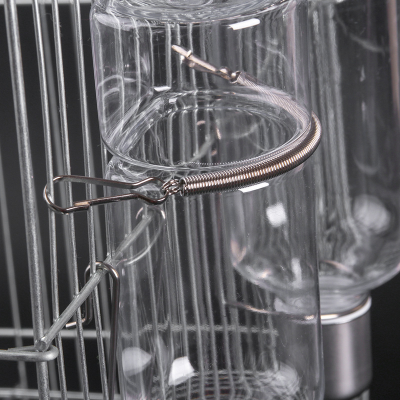 Dispensador de agua de acero inoxidable hamster chinchilla conejo colgante bebedor de agua a prueba de fugas bola alimentador automático de agua Item Picture