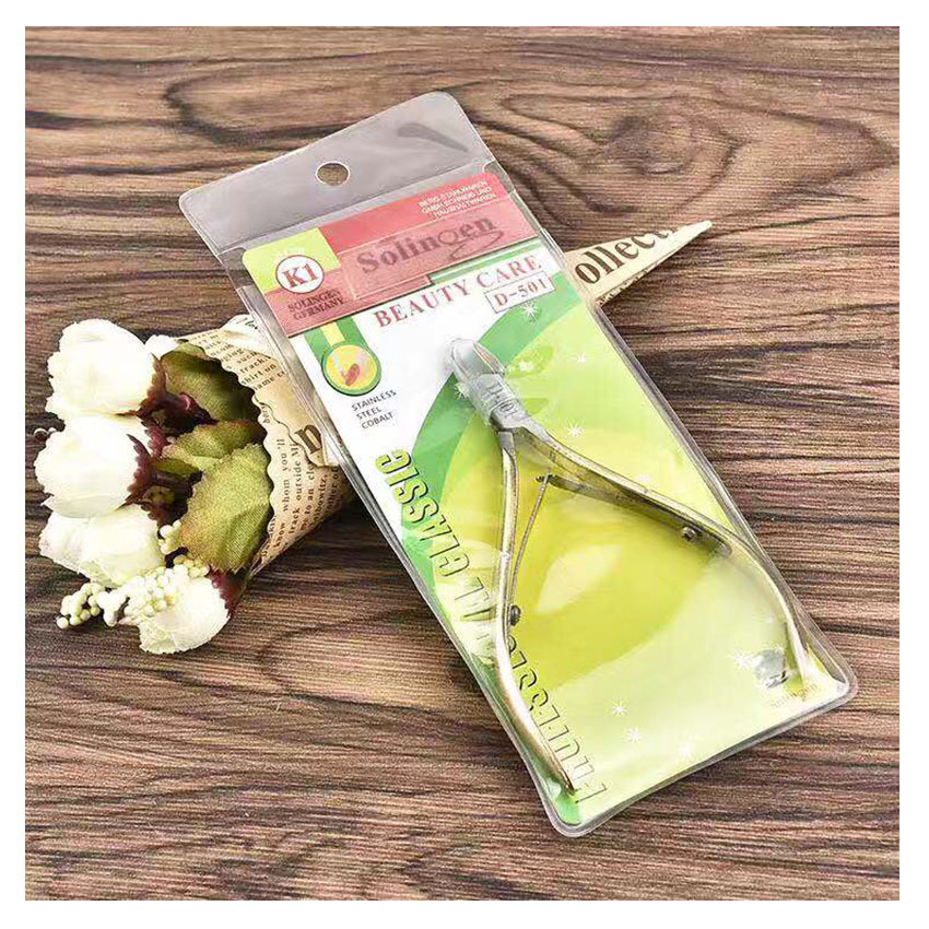 D501 Nail groove Scissors, gold-plated dead skin cutters, wholesale in stock, pedicure knives, beauty cutters, stainless steel double-fork dead skin cutters for nails