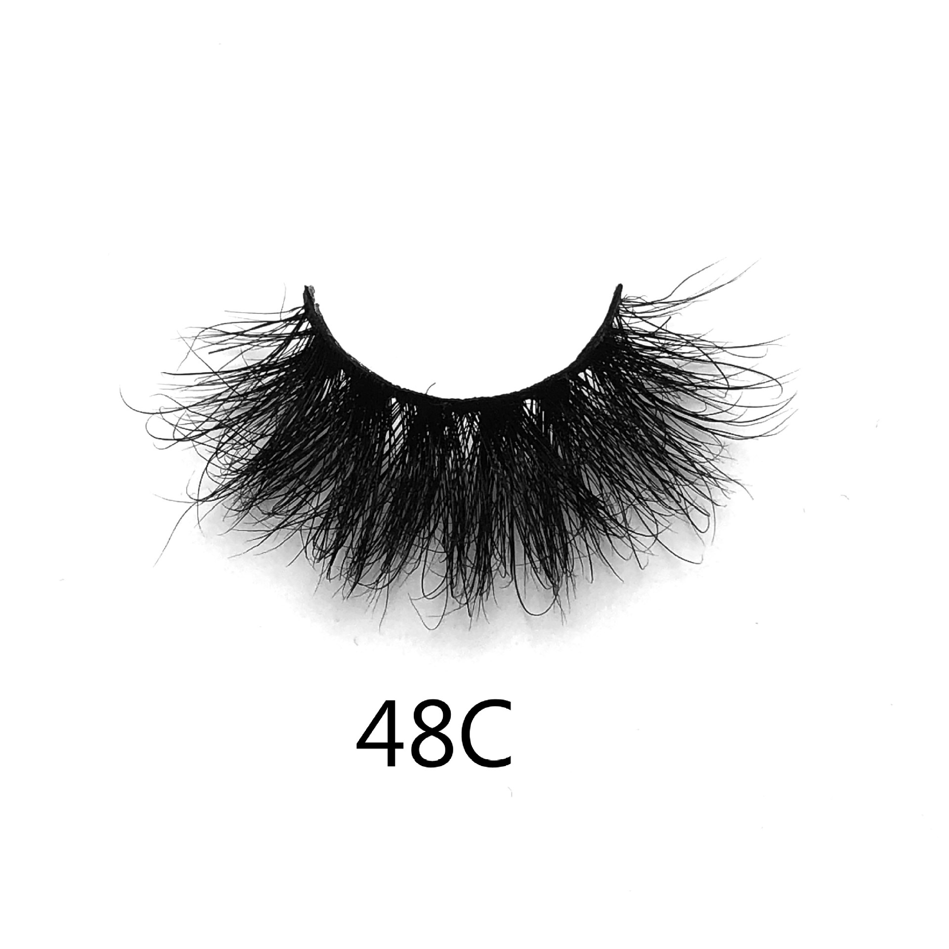 shanilak magnetic eyelashes 25mm, mink fur, European and American extended, thickened, thick, curly and exaggerated false eyelashes, cross-border bestseller Specification image