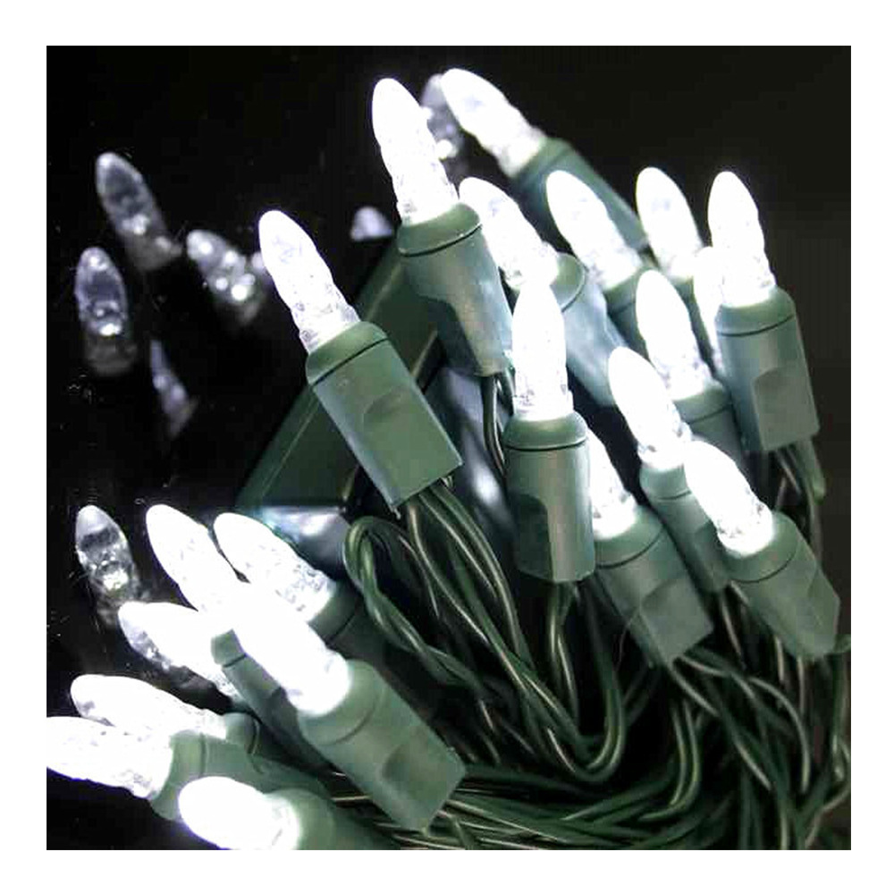 110V holiday light string, American-standard beer injection style holiday decoration, Christmas colorful ice lollies, UL standard light string color lights Item Picture