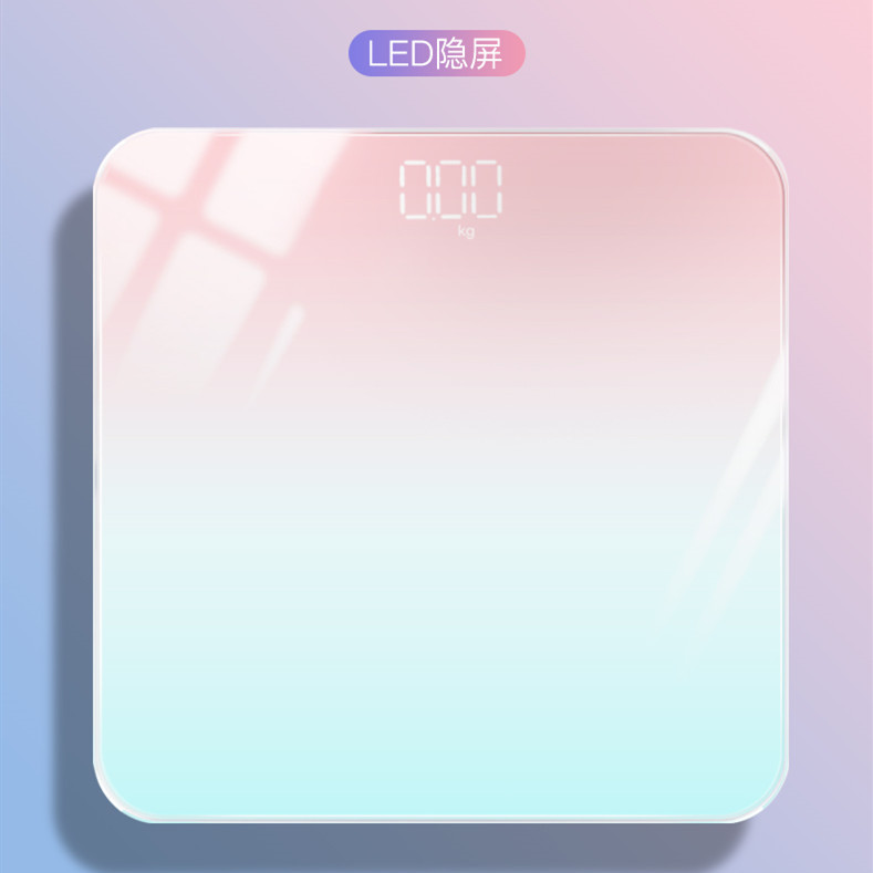 LED body scale, hidden screen weight scale, wholesale electronic scale, body scale, weight scale, health scale, gradient, optional charging