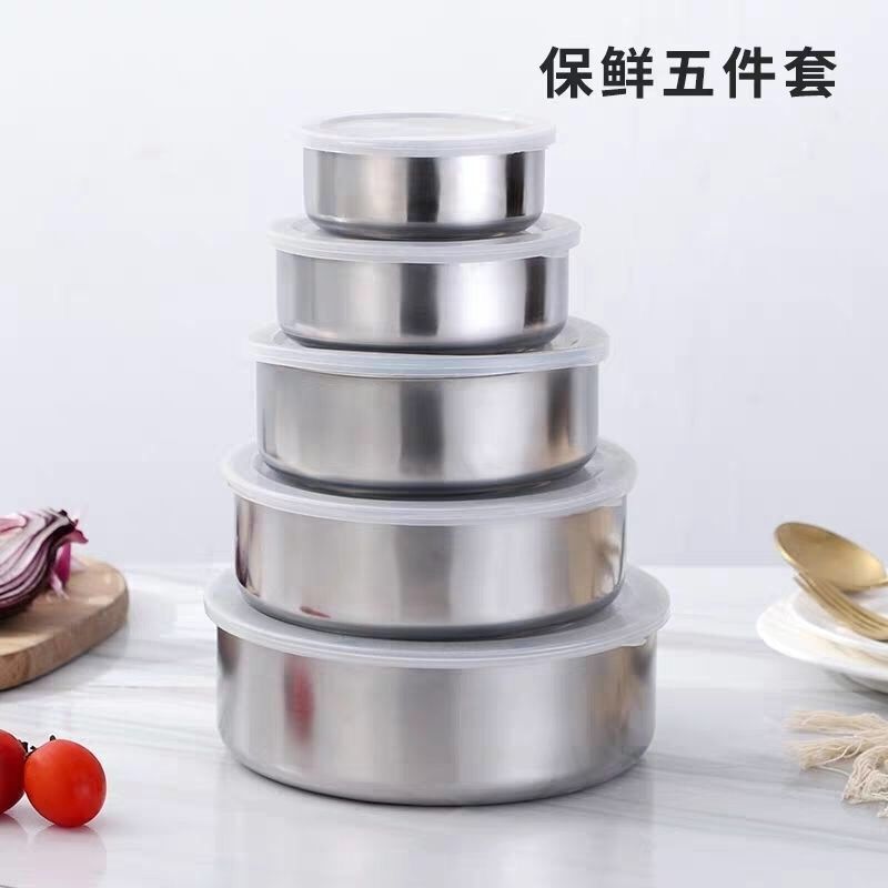 不锈钢保鲜盒/密封罐/饭盒产品图