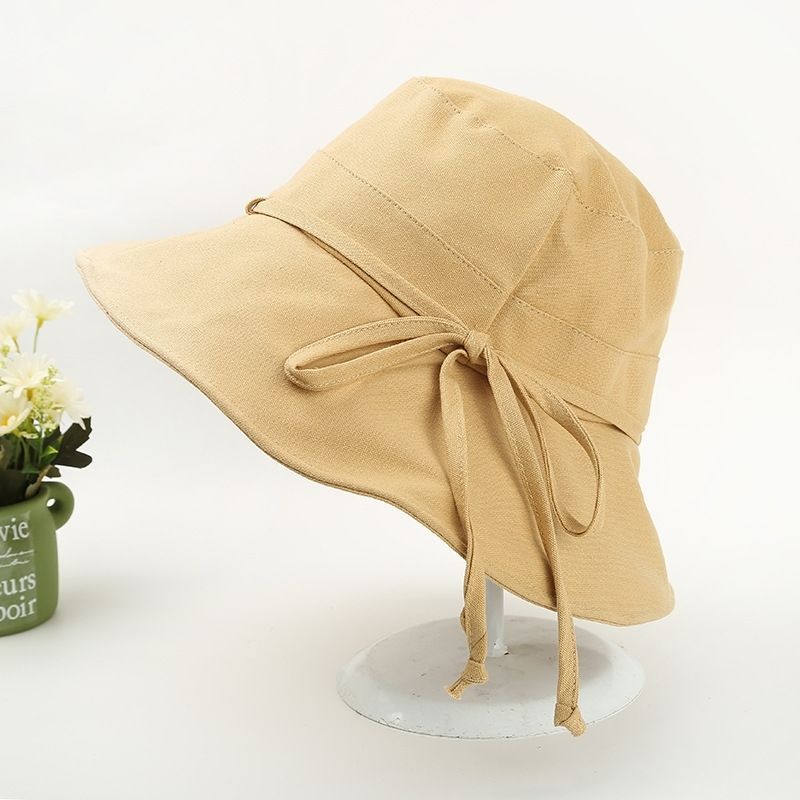 Origin Direct Sales Hat Summer Sun Hat Female Sun Hat Net Red Fisherman Hat Folding Korean Version Big Along Hat Wholesale Application Scenario