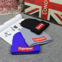New children's knitted caps autumn and winter outdoor body warmer pullover caps alphabet embroidered wool hats wholesale for men and women