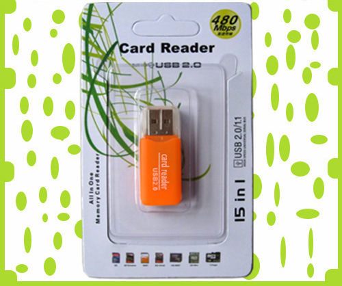 Cold Card Reader Microsd/Tf Card/Mobile Phone Memory Card High-Speed Usb2.0 Card Reader Factory Store Wholesale details Picture