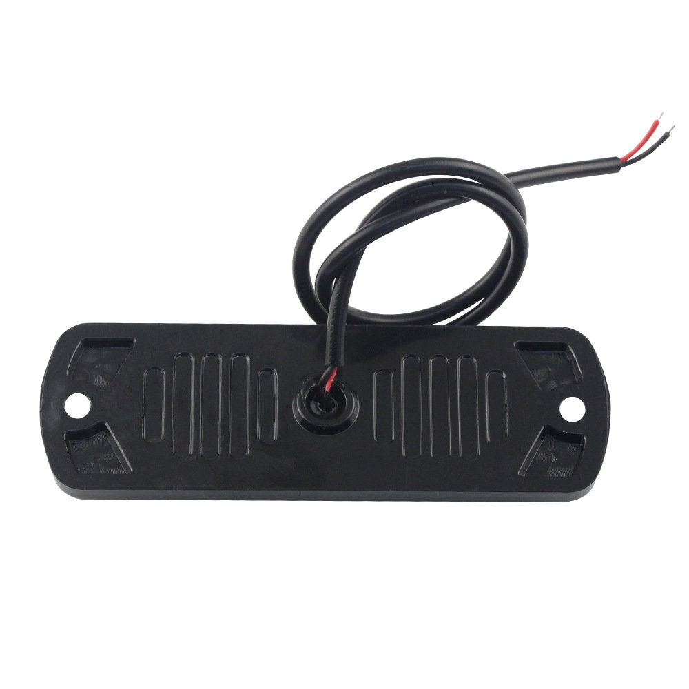 DXZ ultra-thin 12-24V truck side light long bright 4LED signal light warning light decorative light turn signal light Application Scenario