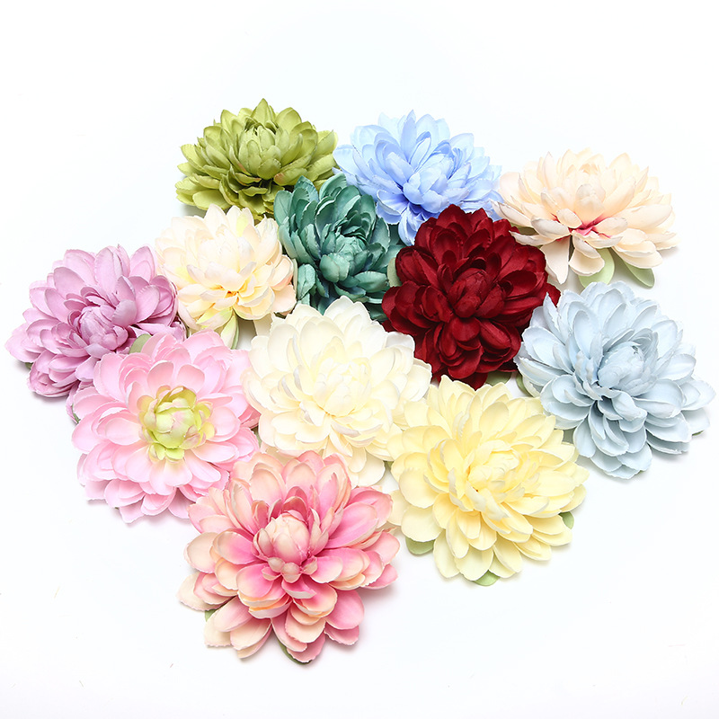 New artificial dahlia flowers for home decoration and dahlia photography props Item Picture
