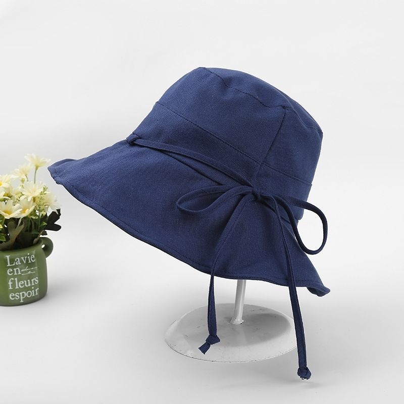 Origin Direct Sales Hat Summer Sun Hat Female Sun Hat Net Red Fisherman Hat Folding Korean Version Big Along Hat Wholesale Specification drawing
