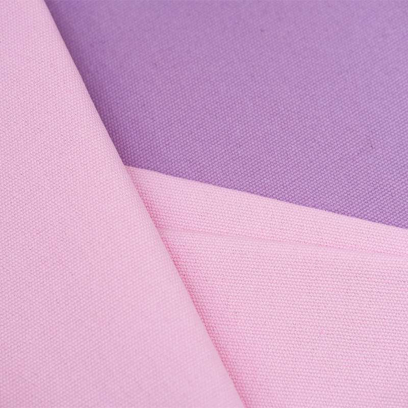 Wholesale of Tongding polyester-cotton dyed canvas fabric, 12-inch solid-color canvas handbags, luggage, curtain fabric, plain weave fabric details Picture