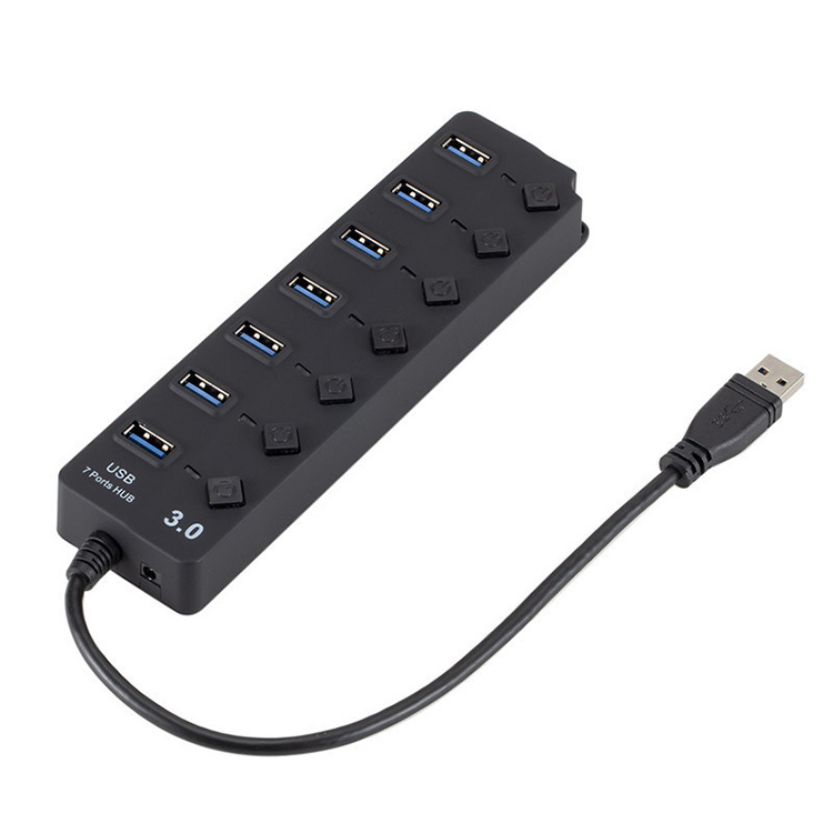 Компьютер USB3.0 - централизатор с семью зубчатыми переключателями, хаб, тянул четыре высокоскоростных расширителя за Один раз pic 15
