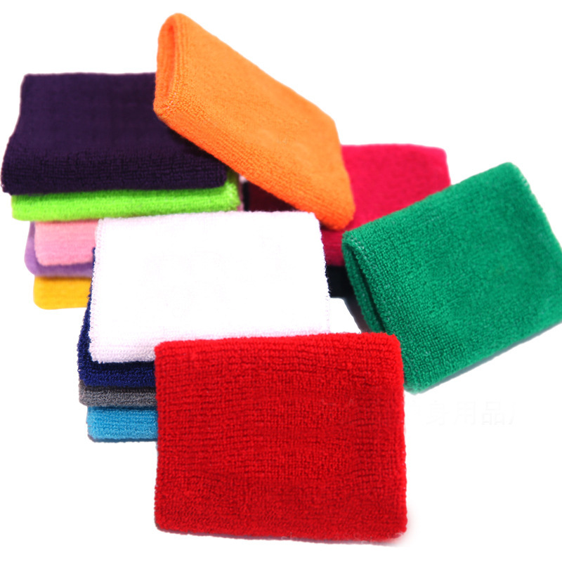 Professional Sports Breathable Color Towel Wrist Protector Practical Towel Hand Wrist Protector Fashion Sweat Sports Wrist Protector Item Picture