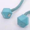 New curtain magnetic buckle binding, Rubik's Cube magnetic buckle macaron, simple Nordic magnetic buckle binding rope details Picture