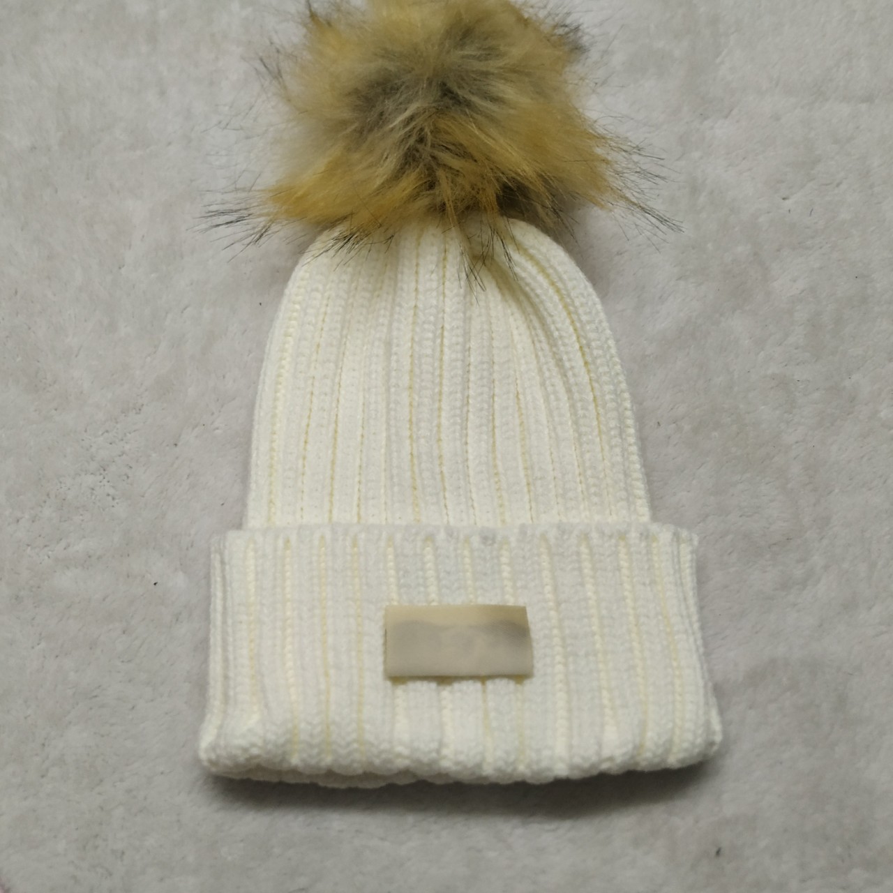 Foreign Trade Hat U Winter Warm Wool Hat Plus Ball Knitted Hat Burst European And American Woolen Hat Item Picture