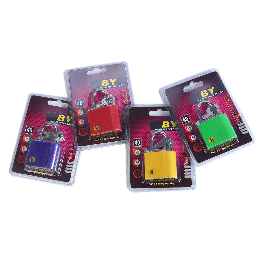 Color Casing Top Open Iron Padlock Copper Core 2020 New Double Bubble Hot Office Stationery Safe And Lovely Application Scenario