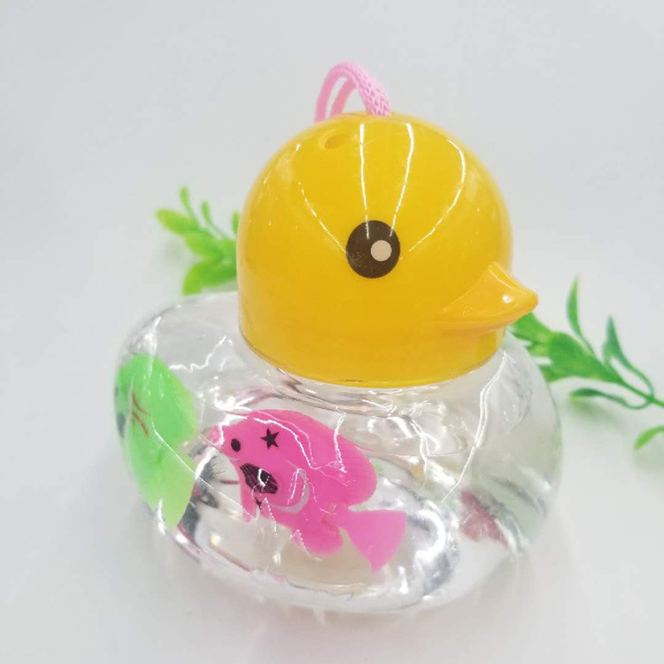 水族卡通塑料小鱼缸 手提鱼瓶龟瓶 QQ鱼瓶摆摊儿童玩具 宠物盒详情图5