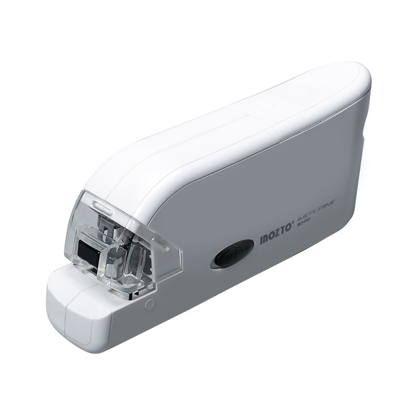 The Amazon bestseller, the BO-F10U electric flat binding stapler, is a portable automatic binding stapler that can bind up to 20 sheets Item Picture