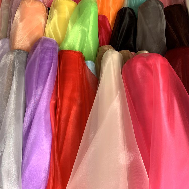 Polyester gauze wedding dresses, various decorative dresses, fashion headwear, gifts, drawstring bags, with three pieces of gauze material