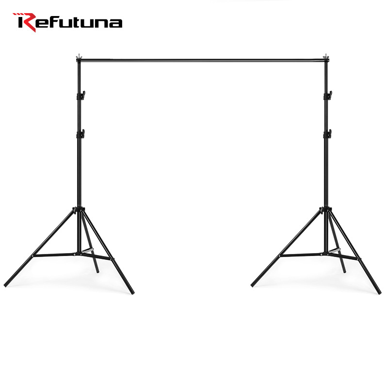 Oulai Shi 2* 2-meter background frame, horizontal bar, photography light stand, photography background cloth, photography frame background bracket, gantry frame