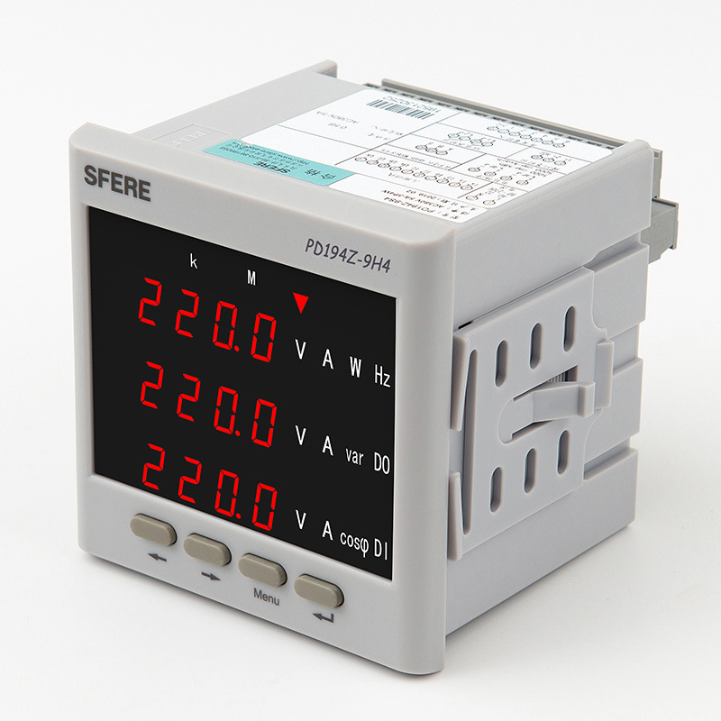 江苏斯菲尔电气PD194Z-9H4数字显示LED多功能谐波智能电表详情图5