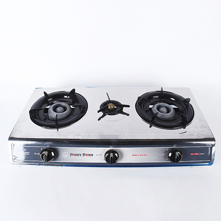 Manufacturers direct gas stove embedded natural gas stove two eyes natural gas stainless steel honeycomb stove head small three stove Application Scenario