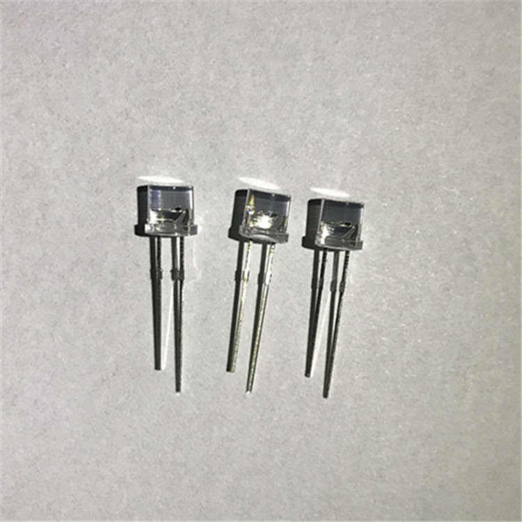 F5 short-legged high-brightness flat-head single-flash white light 1.5HZ frequency 5mm high-brightness flashing white light led light-emitting diode Item Picture
