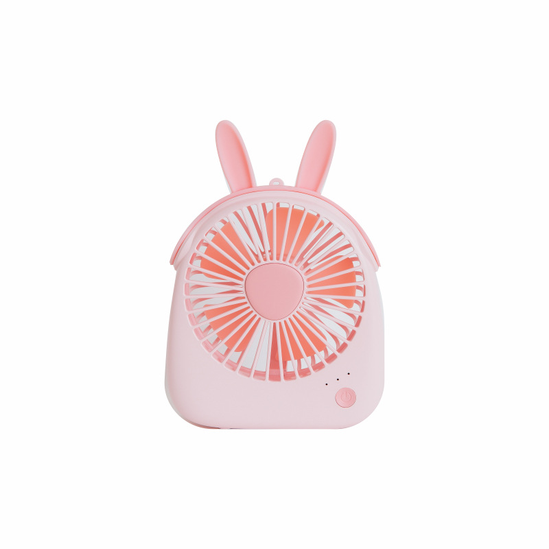 Creative Pet Fan Portable Usb Charging With Lanyard Fan Home Office Car Desktop Fan Item Picture
