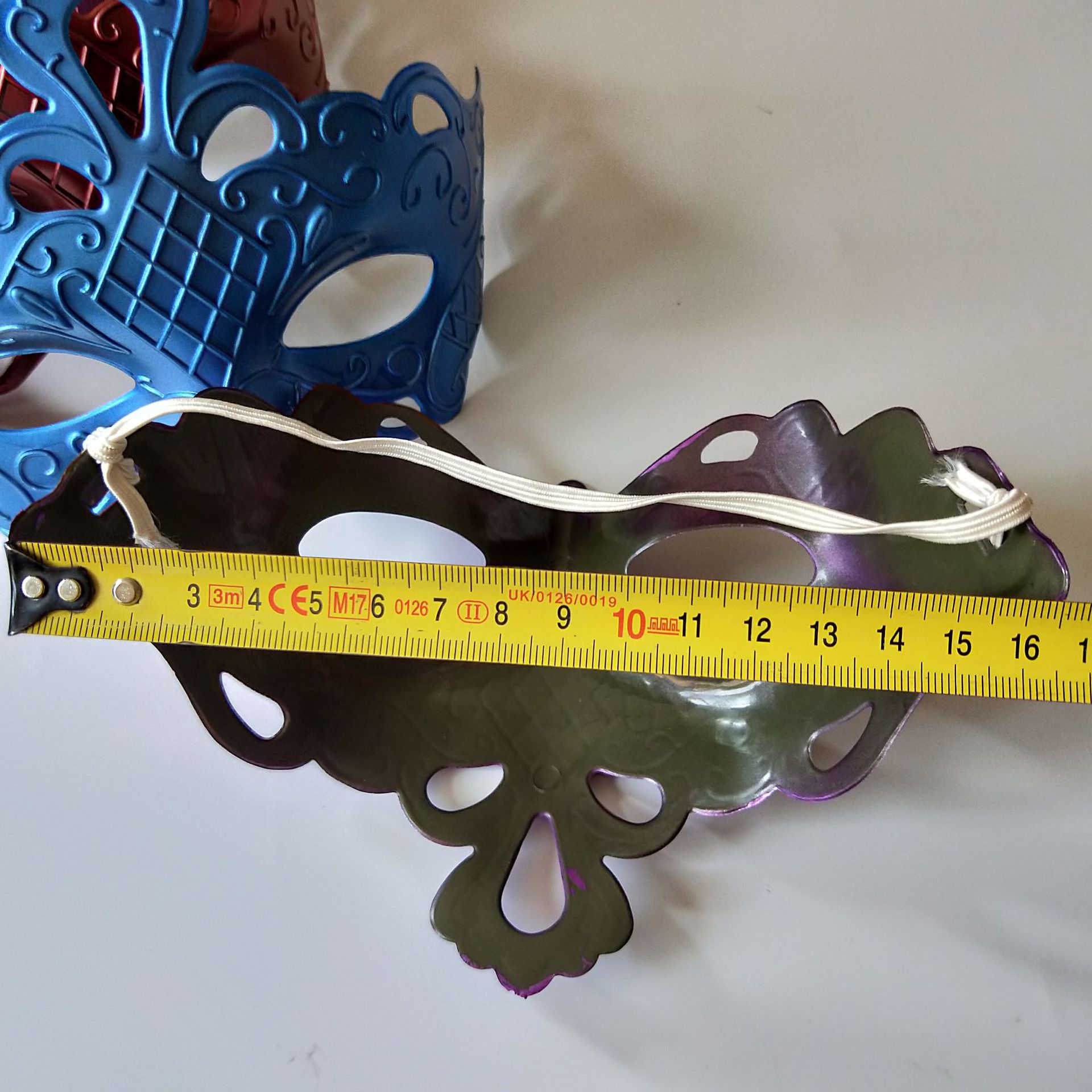 1元2元店女/舞会面具/假面舞会面具白底实物图