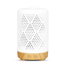 Home desktop ceramic aromatherapy machine humidifier colorful night light diffuser ultrasonic essential oil diffuser wholesale