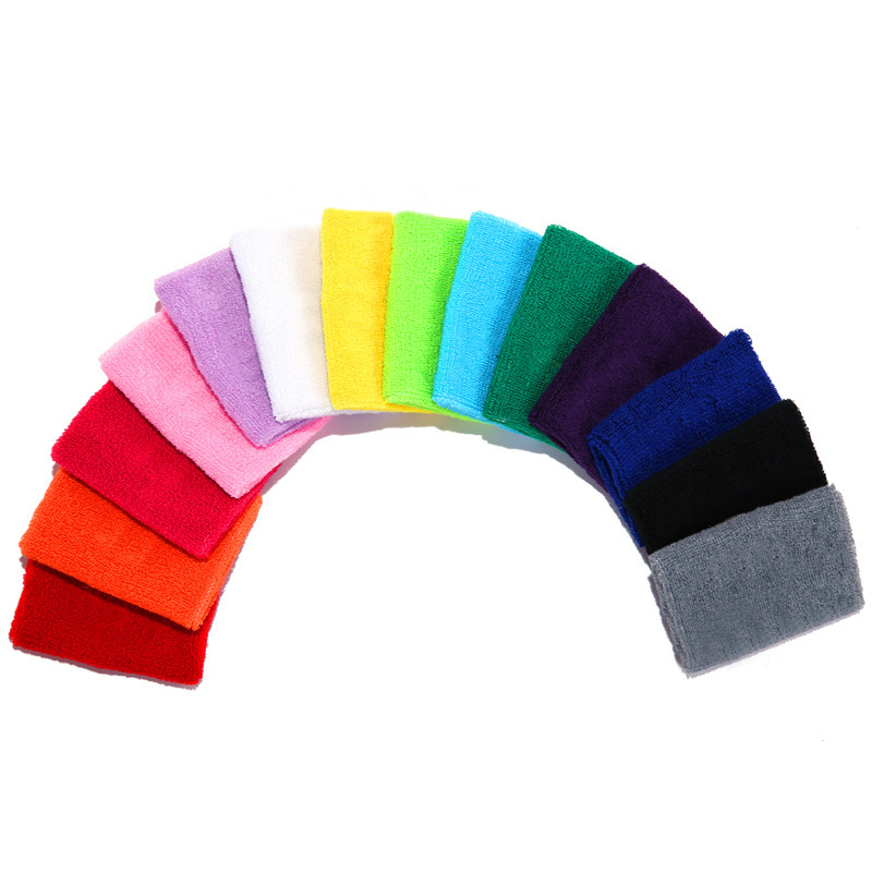 Professional Sports Breathable Color Towel Wrist Protector Practical Towel Hand Wrist Protector Fashion Sweat Sports Wrist Protector Application Scenario