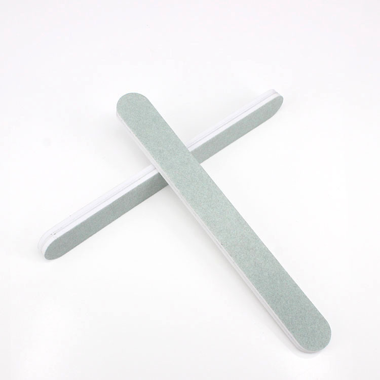 The manufacturer produces and sells its own straight and square grinding and polishing strips, eva water-washed nail sanding and manicure file strips, and shanilak Specification image
