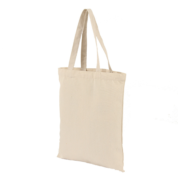 Wholesale of in-stock printed canvas bags, creative advertising, shopping cotton bags, color-printed canvas backpacks, bag logo printing Item Picture