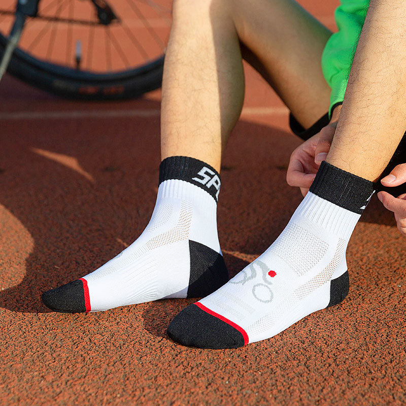 专业骑行袜透气自行车袜子跑步马拉松户外健身运动袜详情图3