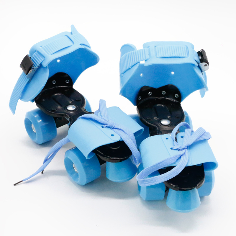 Children's skates Double row skates Roller skates Roller skates Adult children size 28-41 full figure