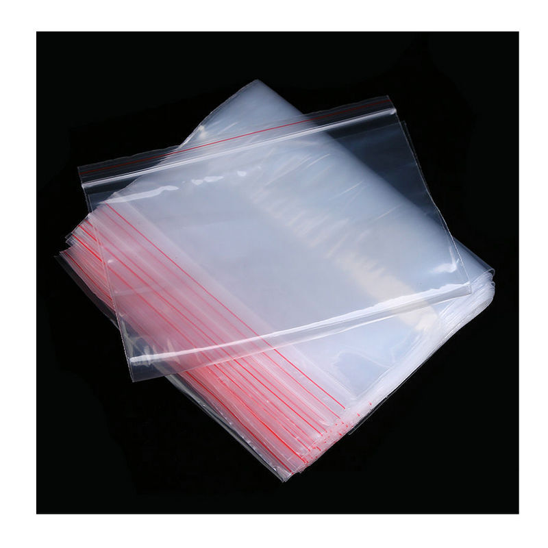 Pe Self-Sealing Bag Plastic Transparent Sealed Bag 1100 0 Wire 8 Wire 17*25 Item Picture
